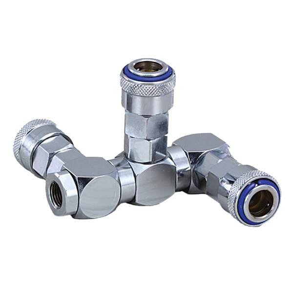 THB SWIVEL MANIFOLD 3 WAY SINGLE ACTION COUPLERS 